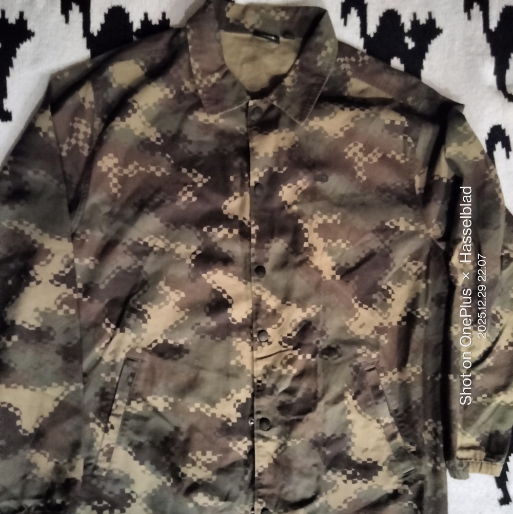 Vans Green Camouflage Jacket